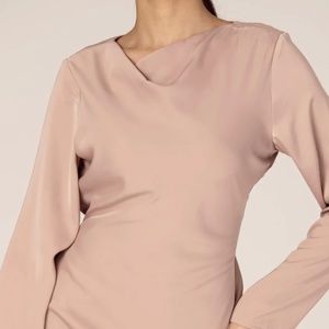 Veiled Collection Satin Maxi Dress